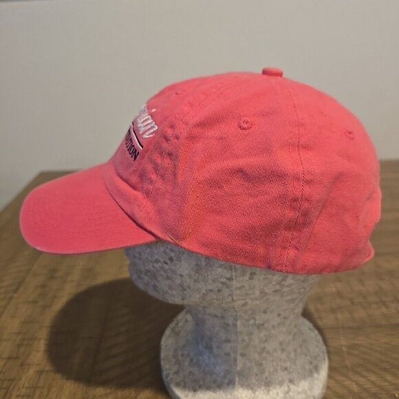 SMITHSONIAN INSTITUTION PINK STRAPBACK CAP Dad HAT Adjustable Embroidered - Picture 2 of 5